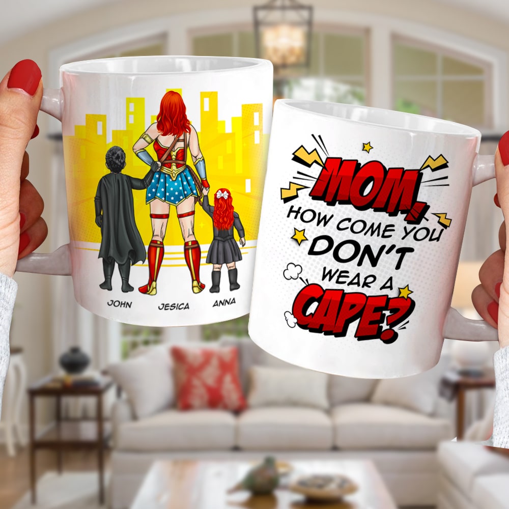 Super Mom 04huli170223tm Personalized Mug