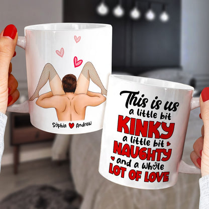 Couple, This Is Us Little Bit kinky, Personalized Mug, Couple Mug