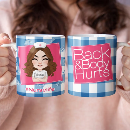 Nurse 01NALI110423HH Personalized Funny Coffee Mug