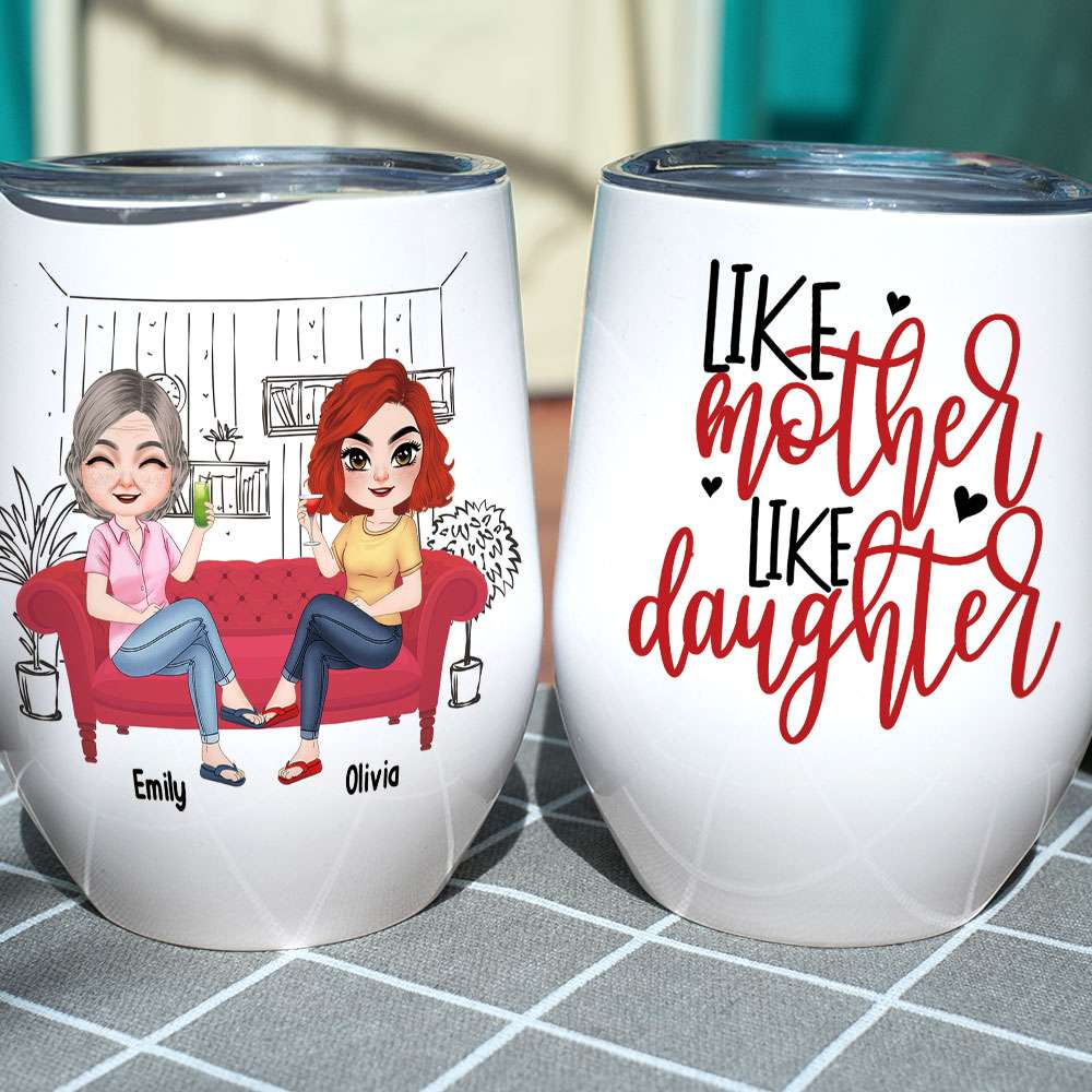 Like Mother Like Daughter Personalized Mug, Mother's Day Gift