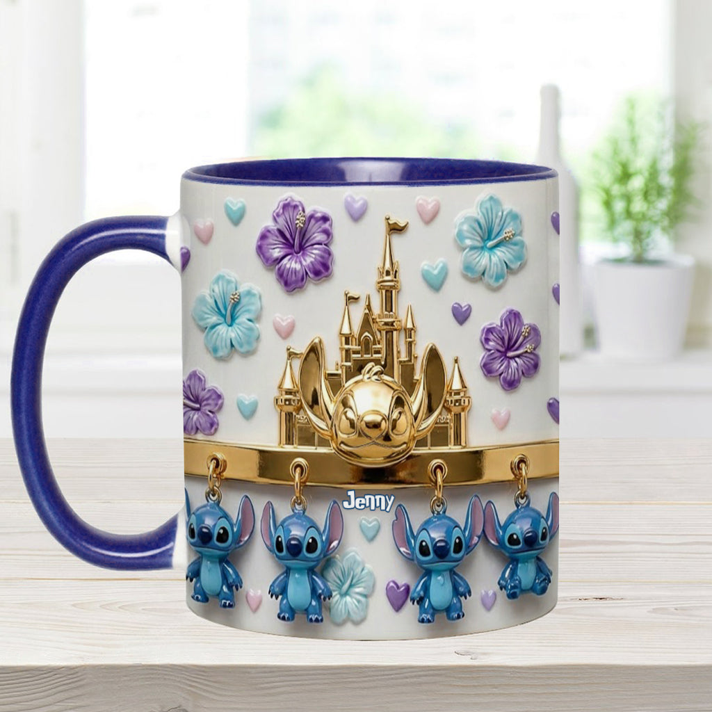Sti Castle Ohana Means Family - Personalized Accent Mug - Gift For Movie Fans NL122