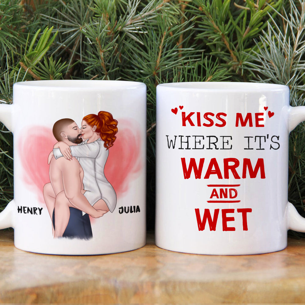 It's Not That I'm Horny Personalized Naughty Couple Mug, Gift For Couple