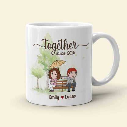 We've Been Through So Much Together - Personalized Couple Mug - Gift For Couple