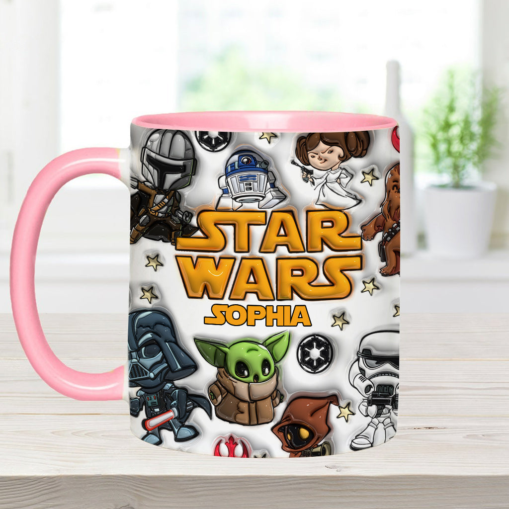 Stwa Glaxy Star - Personalized Accent Mug - Gift For Movie Fans NL122