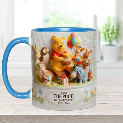 DSNY 100th Anniversary Honey Bear With Friends - Personalized Accent Mug - Gift For Fan Movies HH01