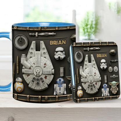 In Dark Place We Find Ourselves - Personalized Accent Mug - Gift For Movie Fans NL122