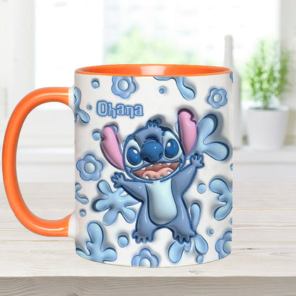 Sti Merry Stichmas - Personalized Accent Mug - Gift For Fan Movies HH01