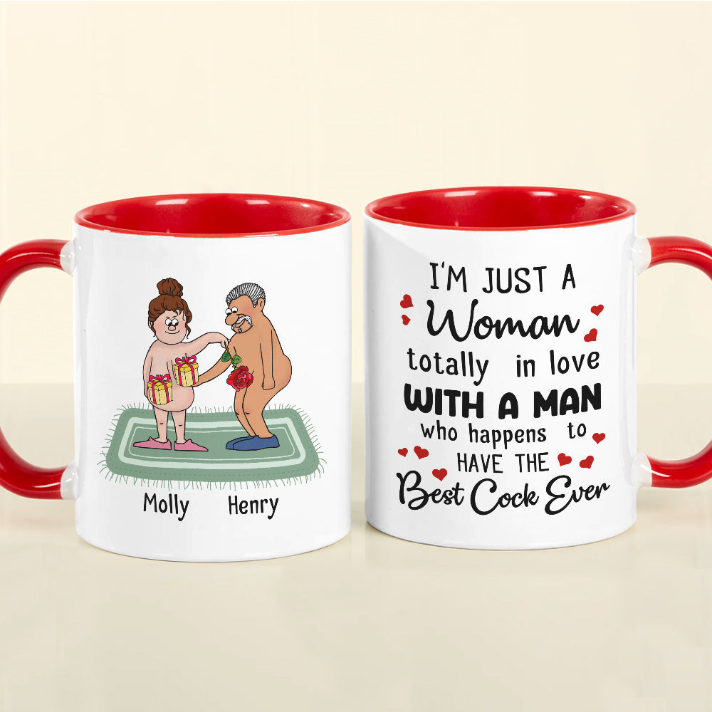 Best B**bs Ever, Personalized Funny Old Couple Mug 02NTDT040323HN