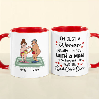 Best B**bs Ever, Personalized Funny Old Couple Mug 02NTDT040323HN