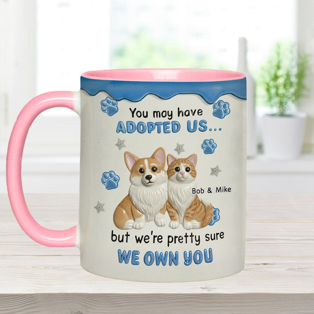 I'm Sure I Own You - Personalized Accent Mug - Gift For Pet Lovers HH01
