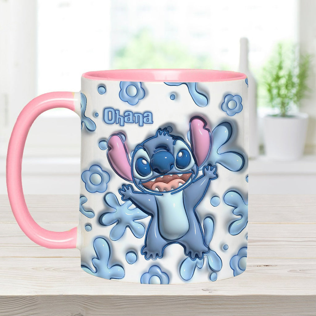 Sti Merry Stichmas - Personalized Accent Mug - Gift For Fan Movies HH01