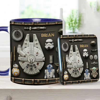 In Dark Place We Find Ourselves - Personalized Accent Mug - Gift For Movie Fans NL122