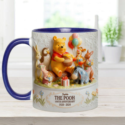 DSNY 100th Anniversary Honey Bear With Friends - Personalized Accent Mug - Gift For Fan Movies HH01