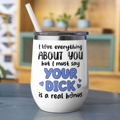 I Love Everything About You Personalized Mug, Funny Gift For Couple