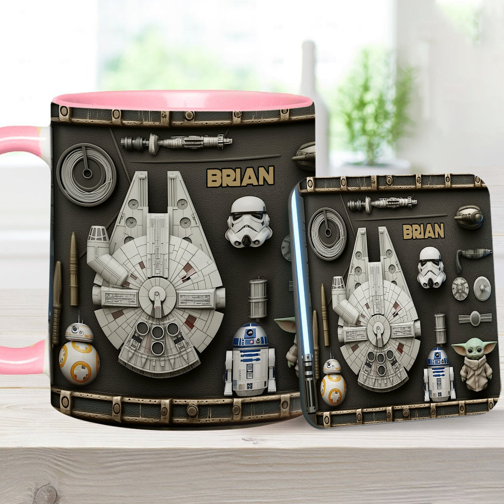In Dark Place We Find Ourselves - Personalized Accent Mug - Gift For Movie Fans NL122