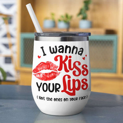 I Wanna Kiss Your Lips, Personalized Coffee Mug, Couple Make Love, Gifts For Couple