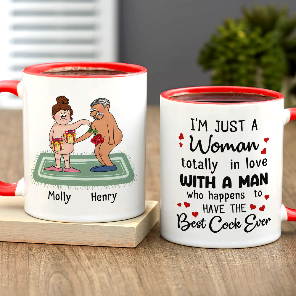 Best B**bs Ever, Personalized Funny Old Couple Mug 02NTDT040323HN