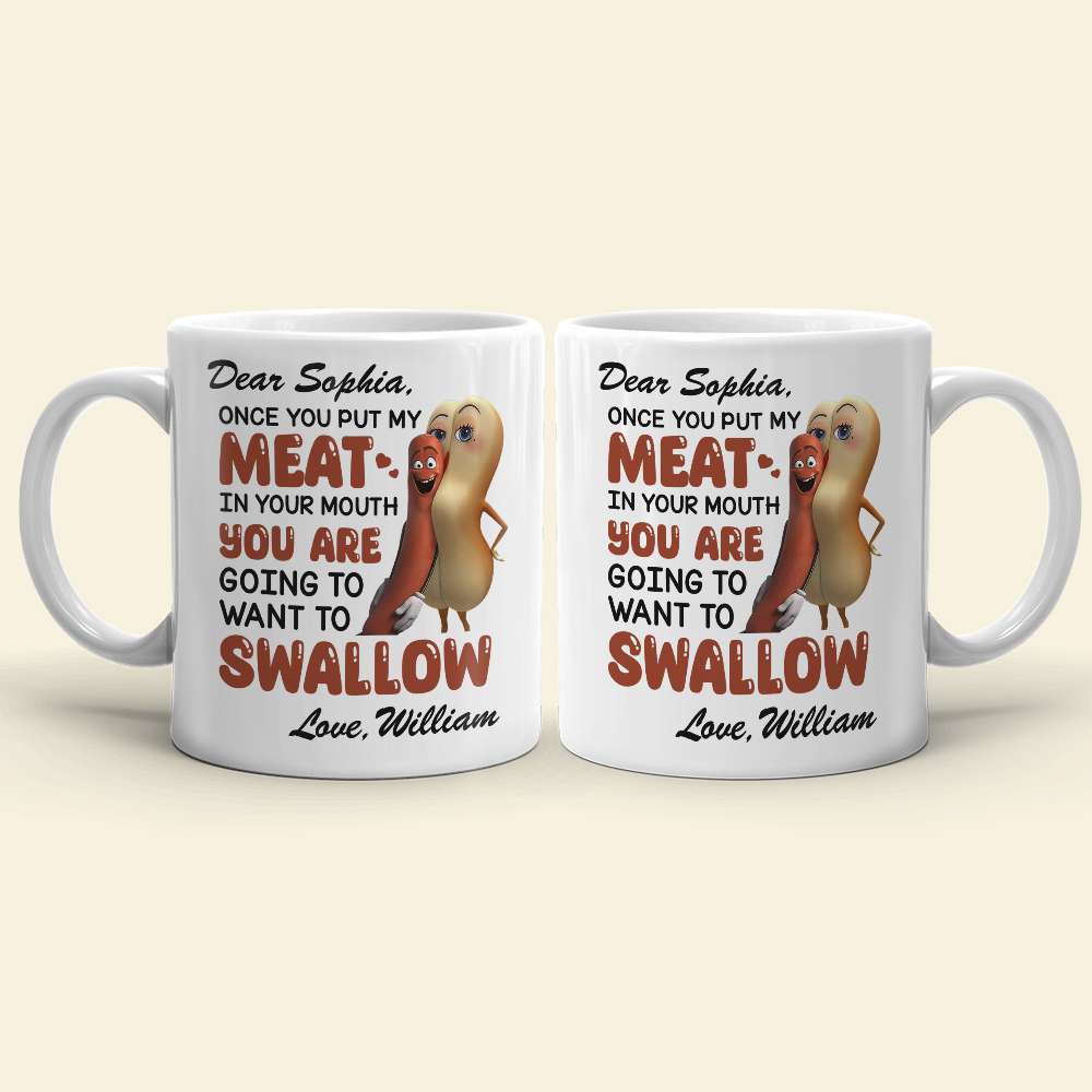 Romantic Couple, Love You Forever, Personalized Coffee Mug, Couple Gift, 04htdt310723