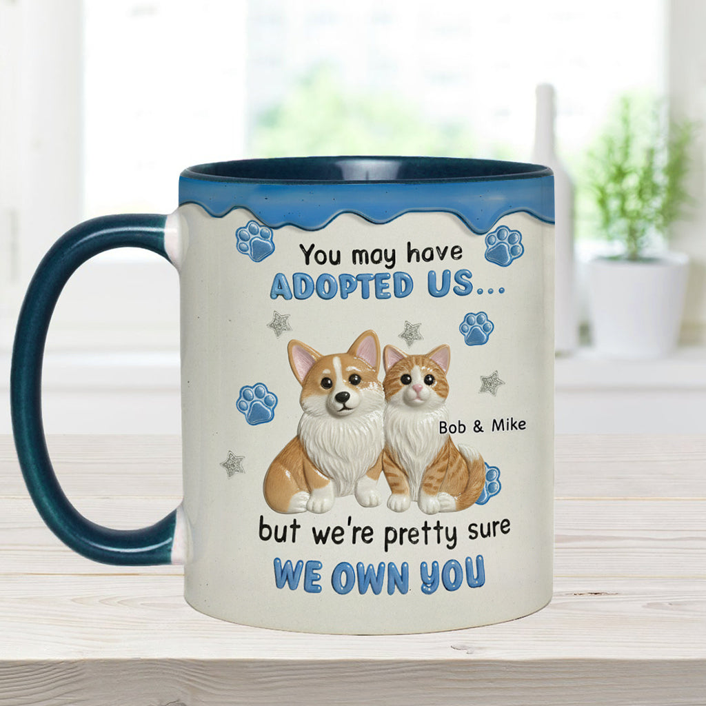 I'm Sure I Own You - Personalized Accent Mug - Gift For Pet Lovers HH01