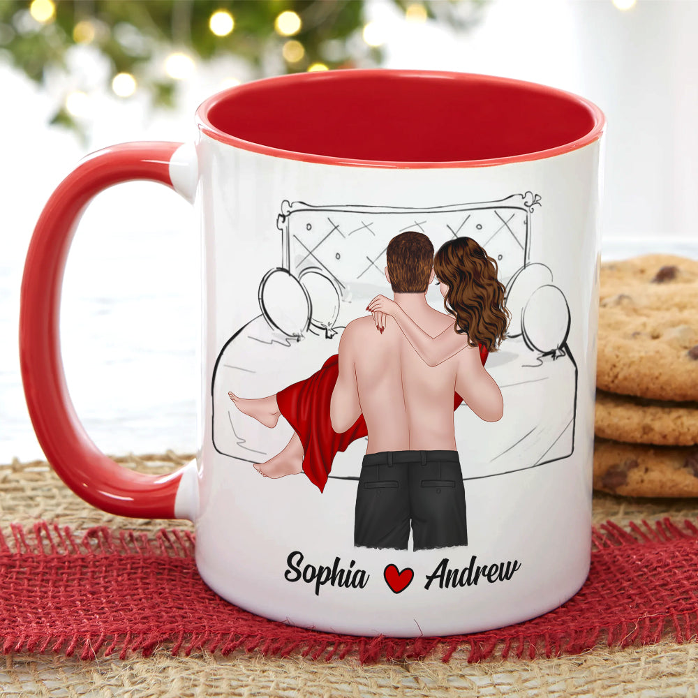 Thanks For All Your Orgasms, Personalized Coffee Couple Mug 02ACDT010323TM