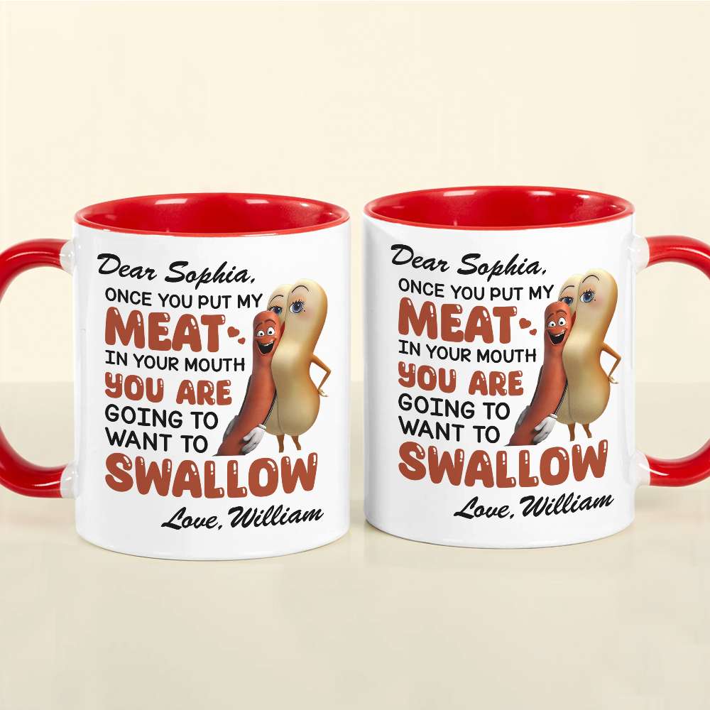 Romantic Couple, Love You Forever, Personalized Coffee Mug, Couple Gift, 04htdt310723