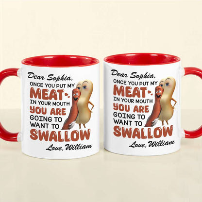 Romantic Couple, Love You Forever, Personalized Coffee Mug, Couple Gift, 04htdt310723