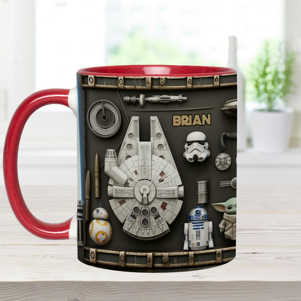 In Dark Place We Find Ourselves - Personalized Accent Mug - Gift For Movie Fans NL122