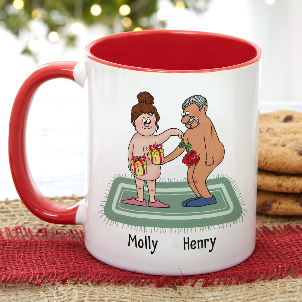 Best B**bs Ever, Personalized Funny Old Couple Mug 02NTDT040323HN