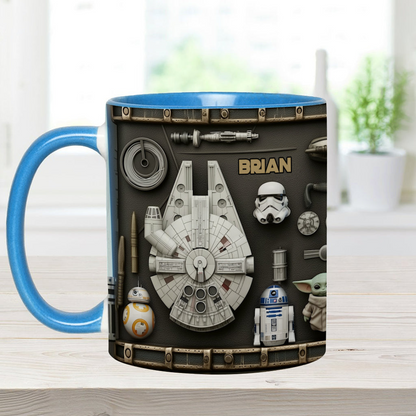 In Dark Place We Find Ourselves - Personalized Accent Mug - Gift For Movie Fans NL122