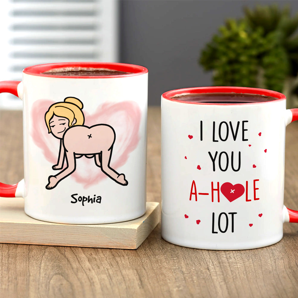I Love You, Personalized Mug, Gift For Funny Couple