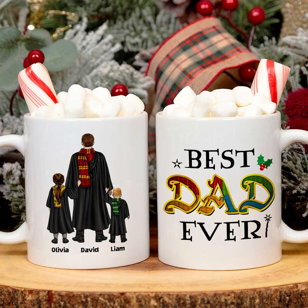 Magic Family - Christmas Gifts 02HUDT021123TM Personalized Coffee Mug