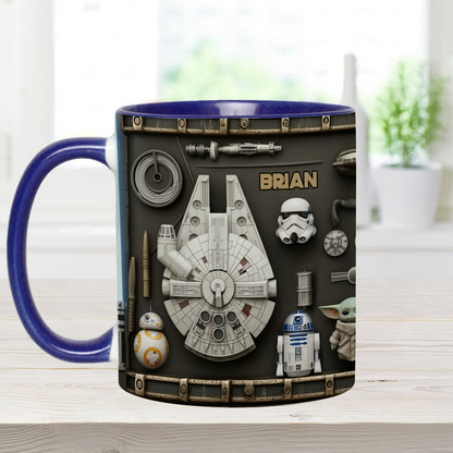 In Dark Place We Find Ourselves - Personalized Accent Mug - Gift For Movie Fans NL122