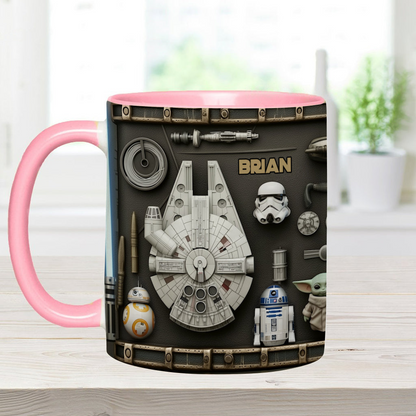 In Dark Place We Find Ourselves - Personalized Accent Mug - Gift For Movie Fans NL122