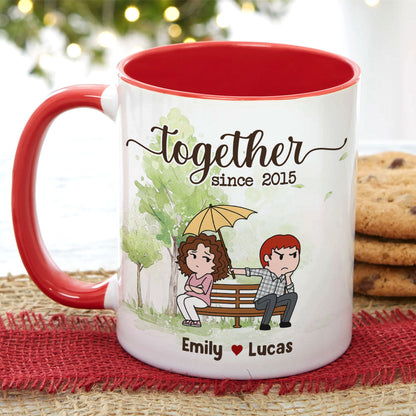 We've Been Through So Much Together - Personalized Couple Mug - Gift For Couple
