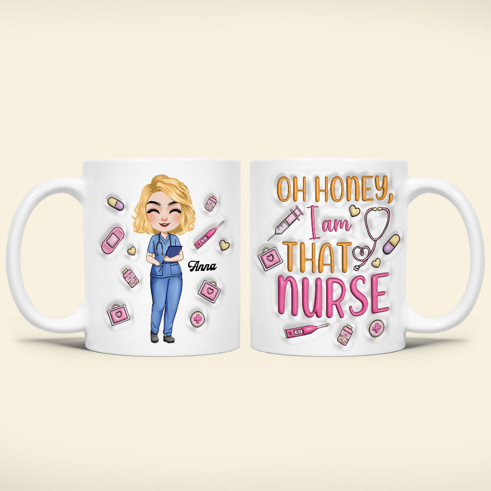Personalized Gifts For Nurse Coffee Mug 03NATI190624HH