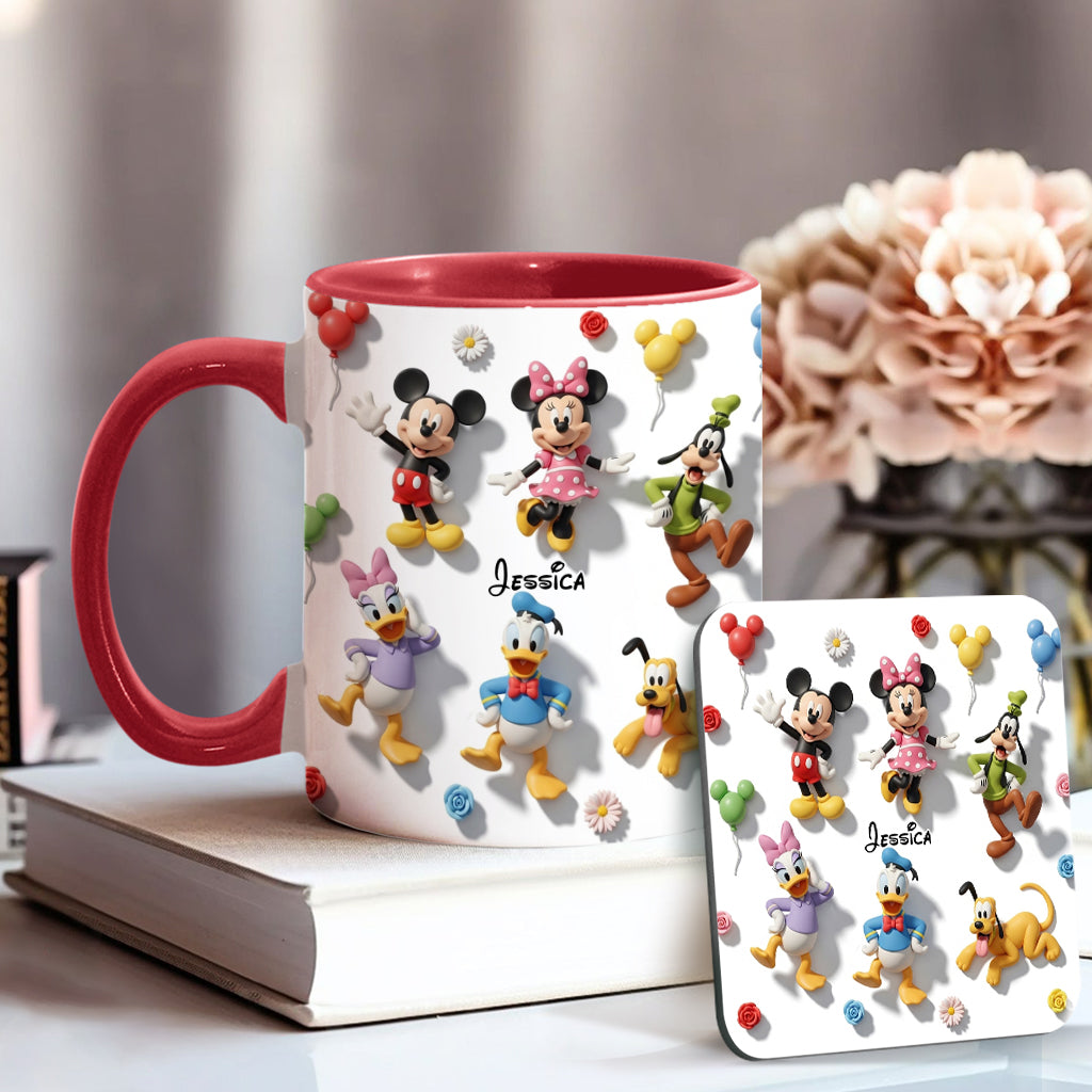 MkMo Magic Mouse Moments That Matter - Personalized Accent Mug - Gift For Movie Fans | NL122