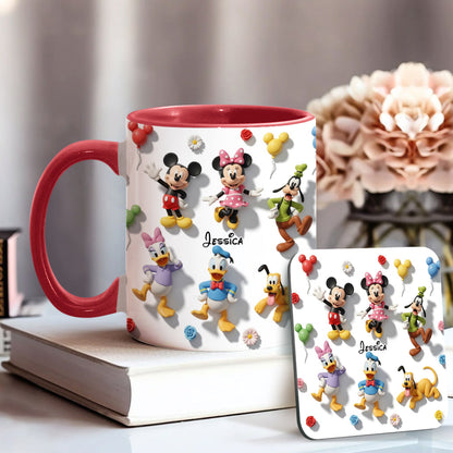 MkMo Magic Mouse Moments That Matter - Personalized Accent Mug - Gift For Movie Fans | NL122