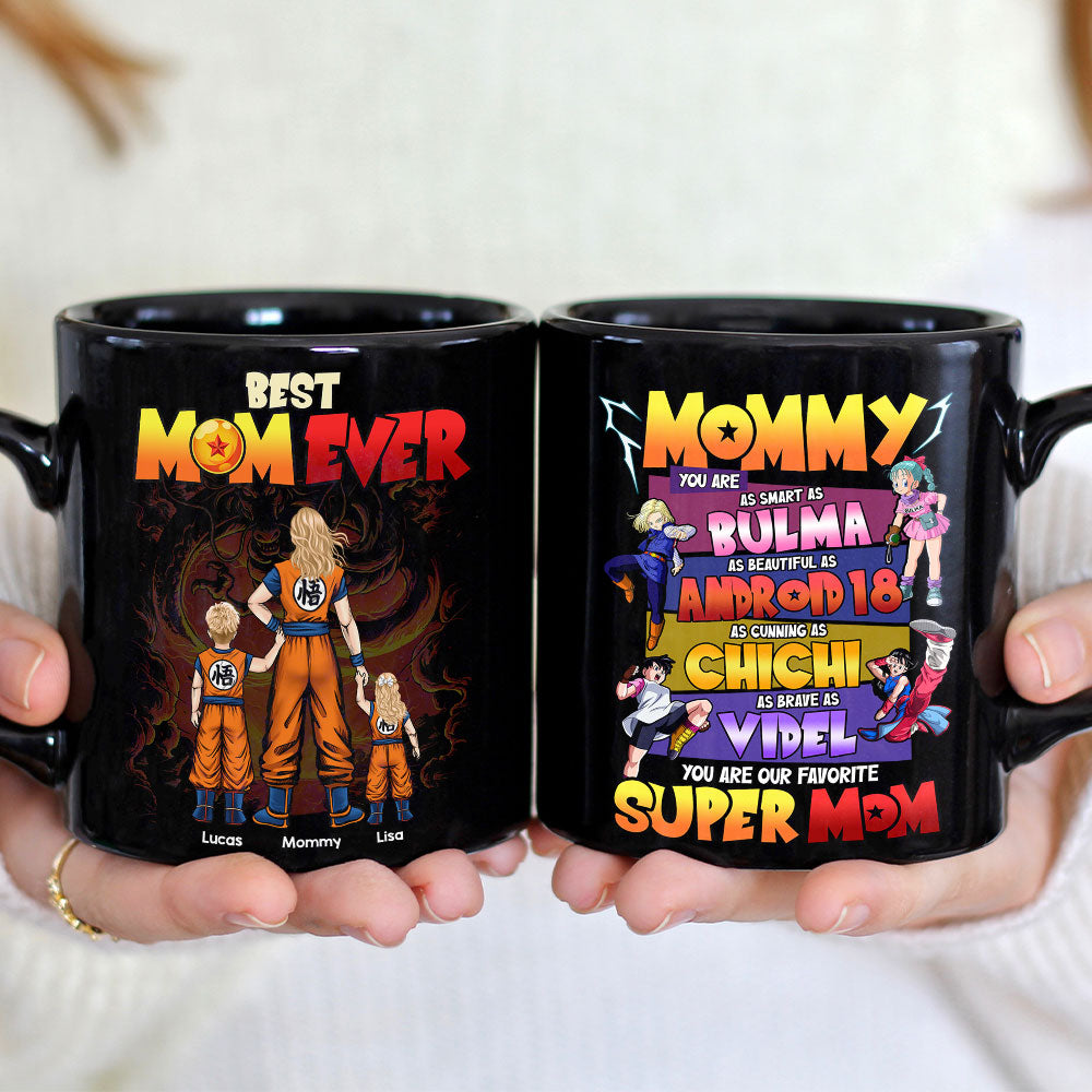 DrBa Best Mom Ever - Personalized Mug - Gift For Mom, Mothers Day | CL03.V3 HH01