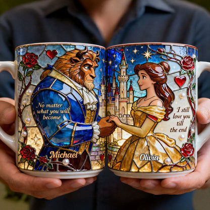 DSNY I Still Love You Till The End - Personalized Accent Mug - Gift For Couple, Fan Movies HH01
