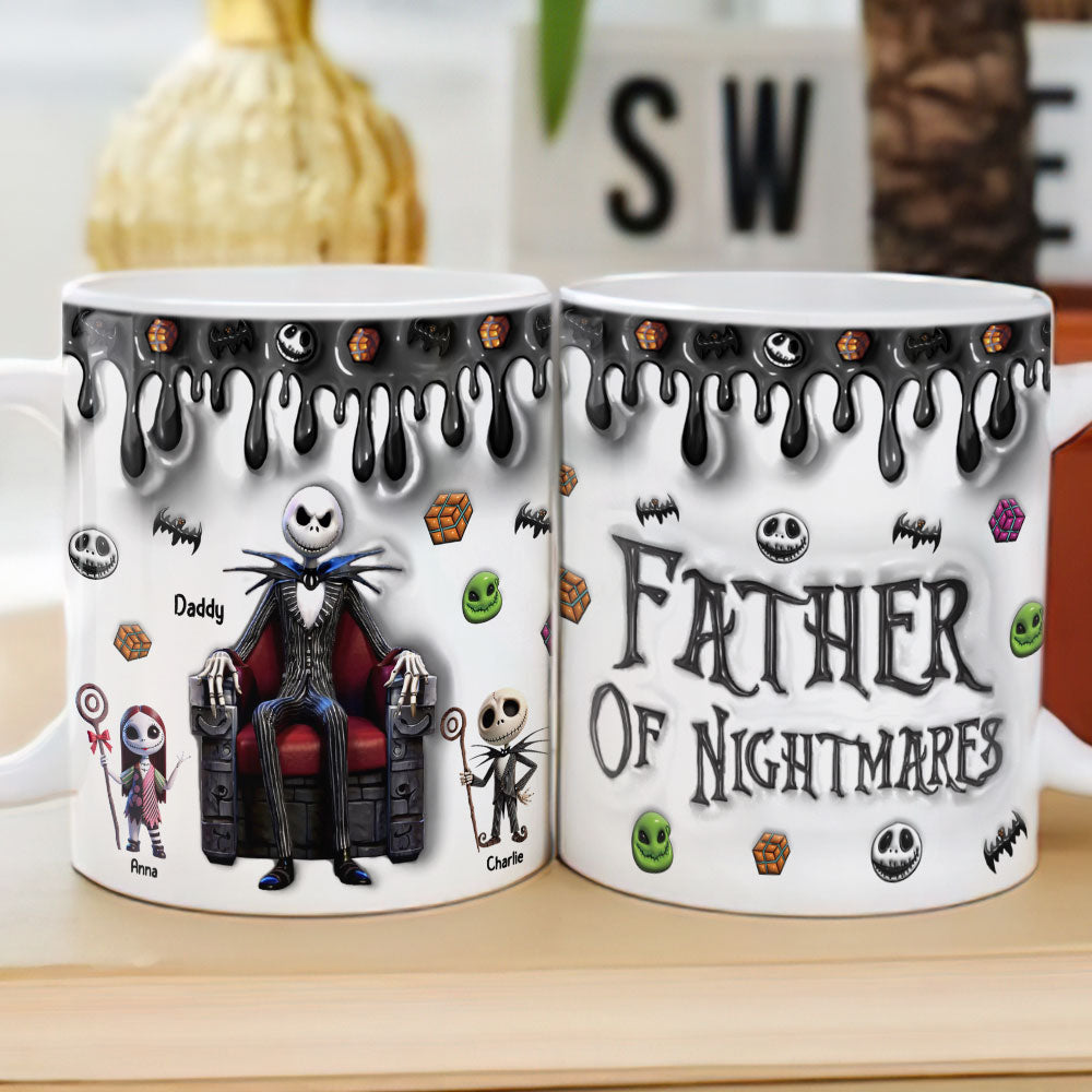 Nightmare Dad Coffee Mug - Personalized Gifts For Dad 03ohti240425