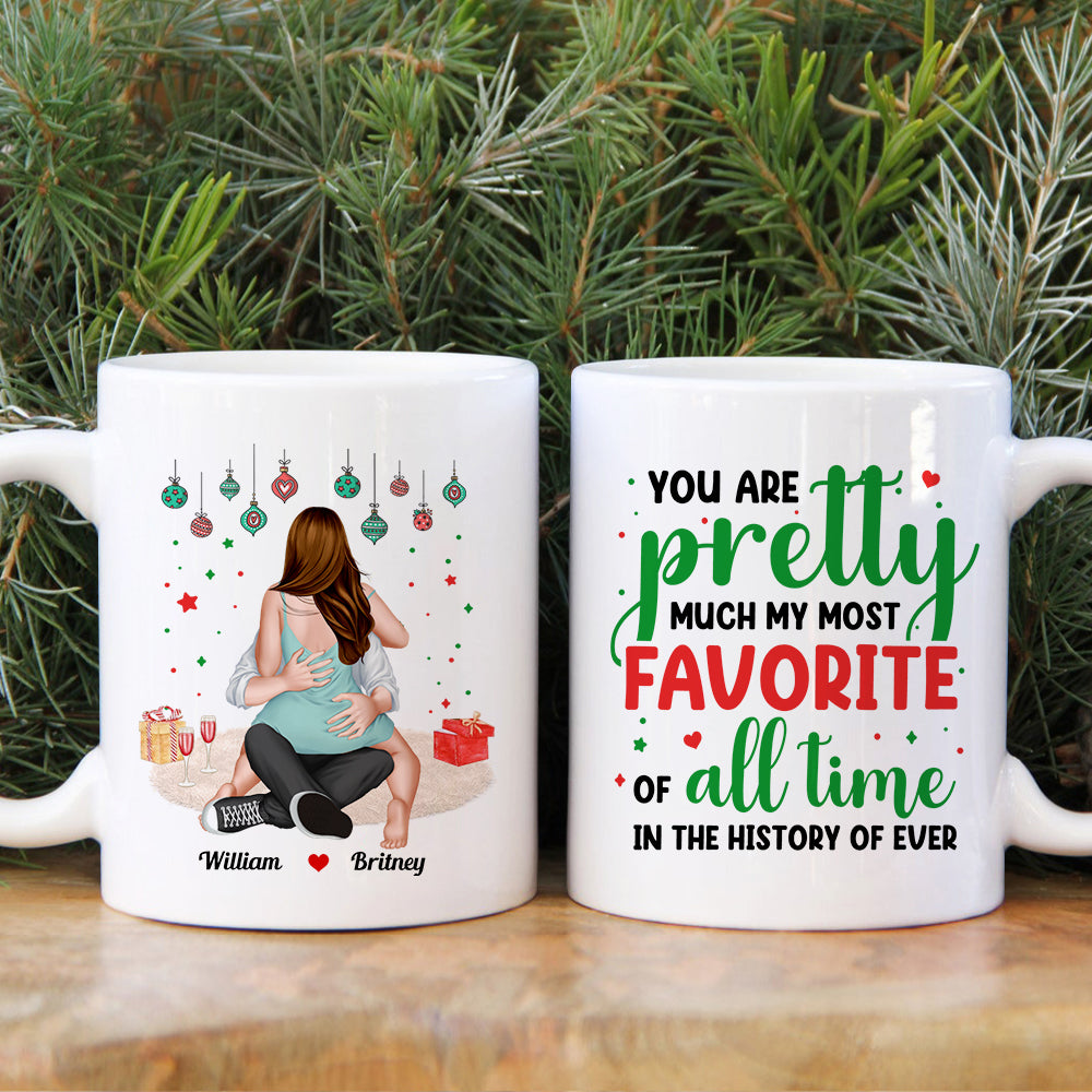 You Are Pretty, Personalized Coffee Mug, Christmas Gifts For Husband And Wife