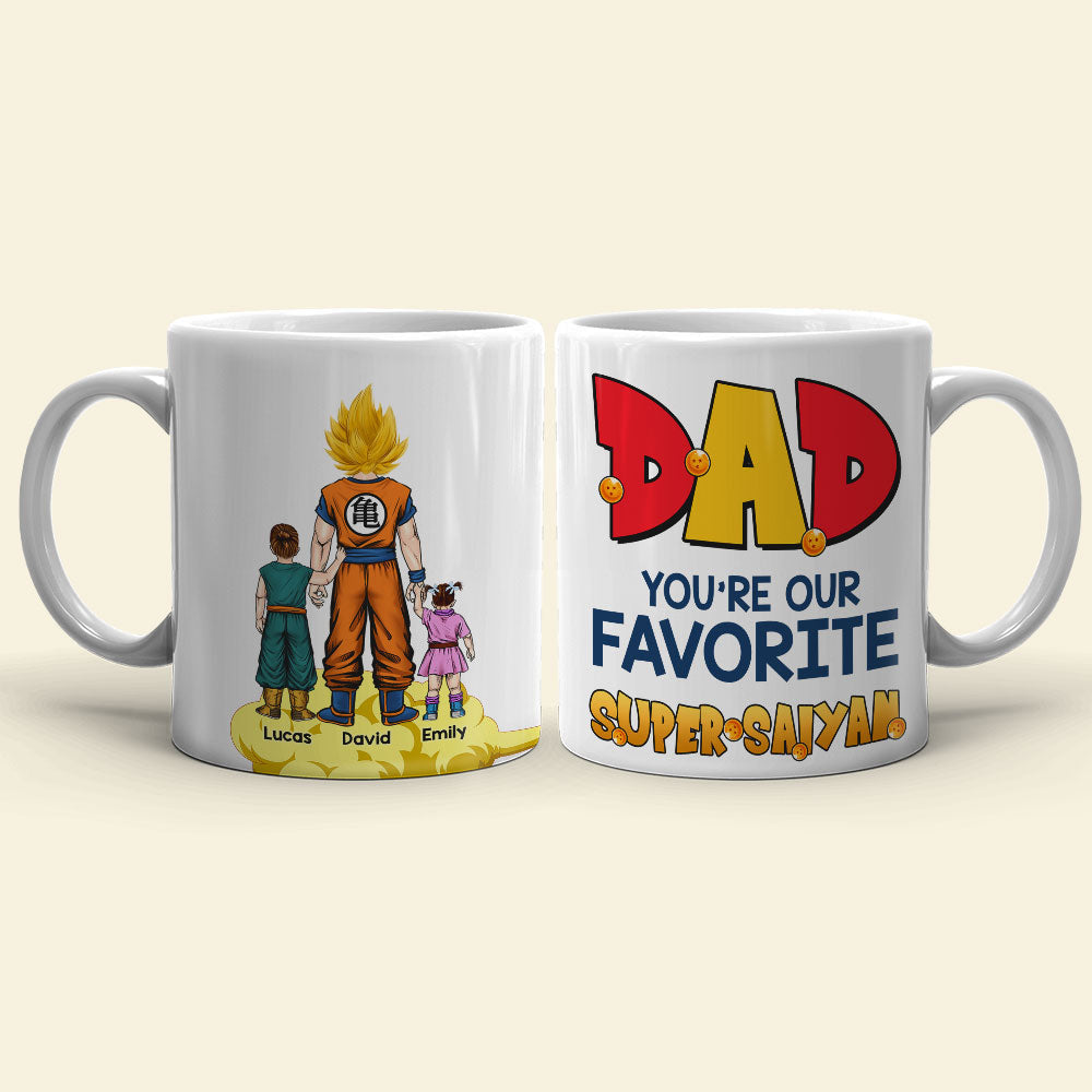 Dad You're Our Favorite Personalized Mug DR-WHM-01DNTI190523HH
