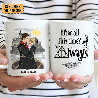HaPo After All This Time - Personalized White Mug - Gift For Couple | CL20 HH01