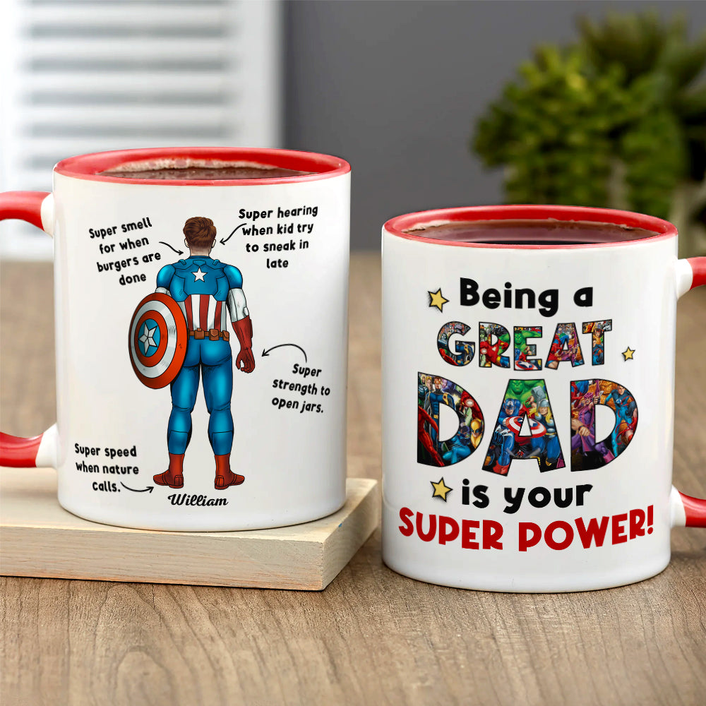 Great Dad Gift Mug 02DNLI210423TM White Mug Accent Mug Wine Tumbler