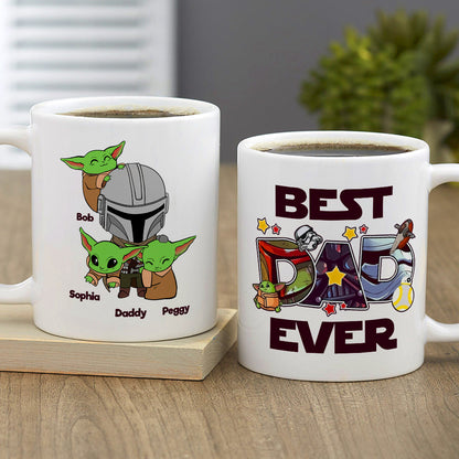 Best Dad Family Gift 07NADT140423 White Mug