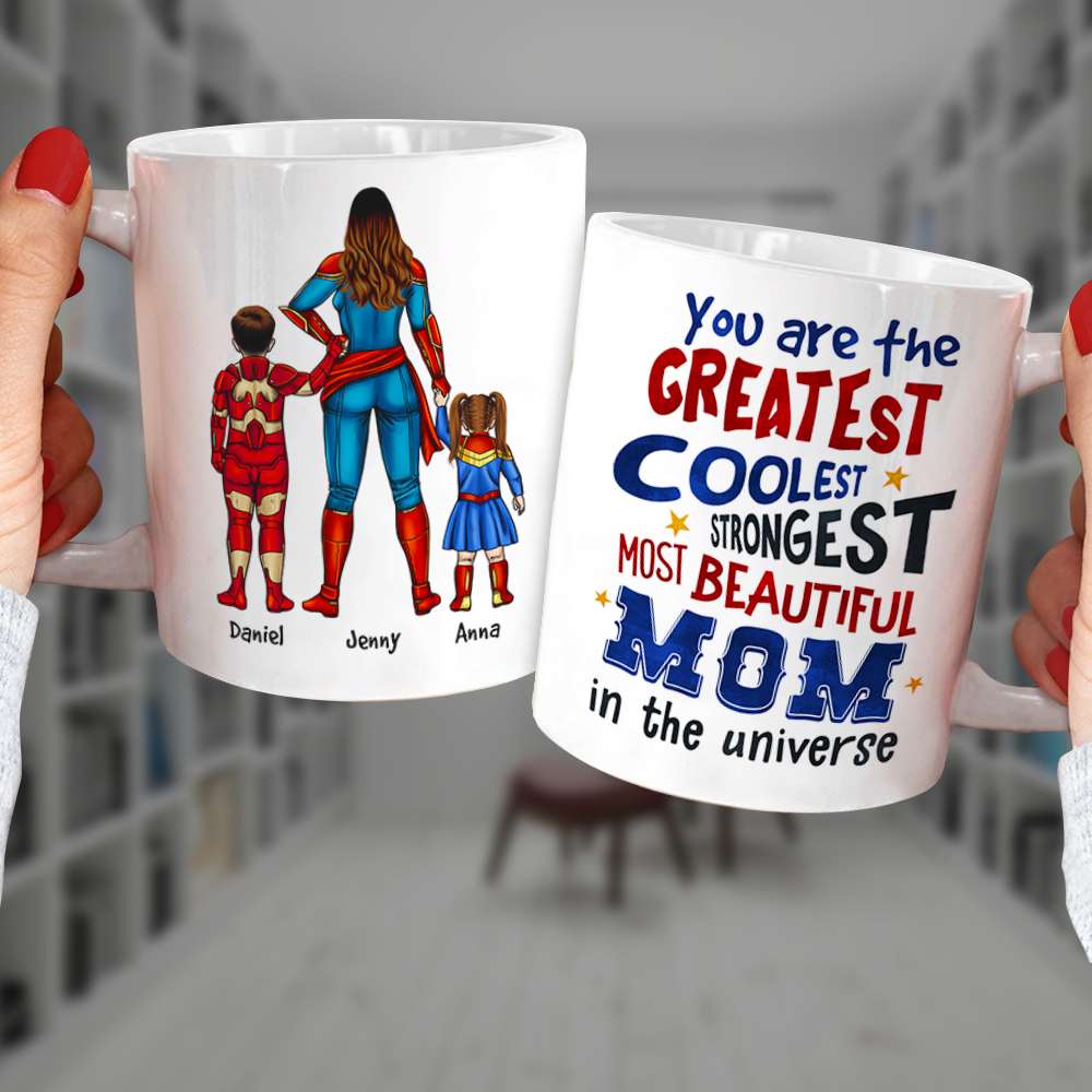 Power Mom Gift Mug 05DNLI200423TM White Mug
