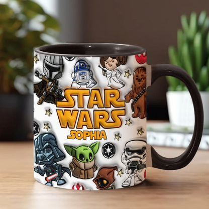Stwa Glaxy Star - Personalized Accent Mug - Gift For Movie Fans NL122