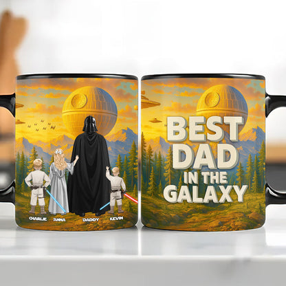 Galaxy Dad Coffee Mug - Personalized Gifts For Dad 01huti080525hg