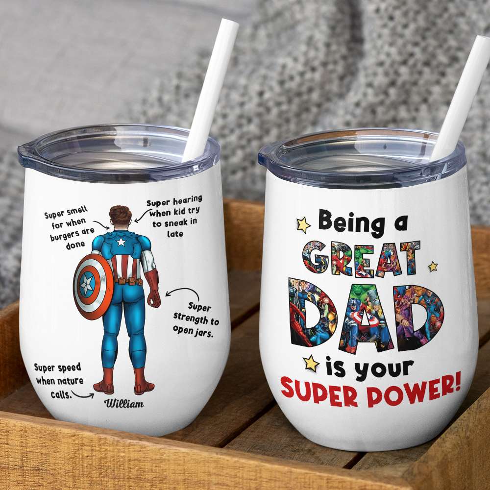 Great Dad Gift Mug 02DNLI210423TM White Mug Accent Mug Wine Tumbler