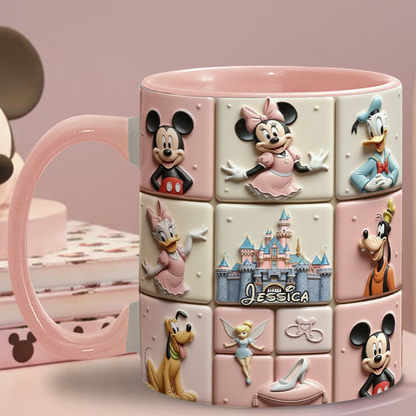 MkMo Magic Mouse - Personalized Accent Mug - Christmas Gift For Fan Movies HH01